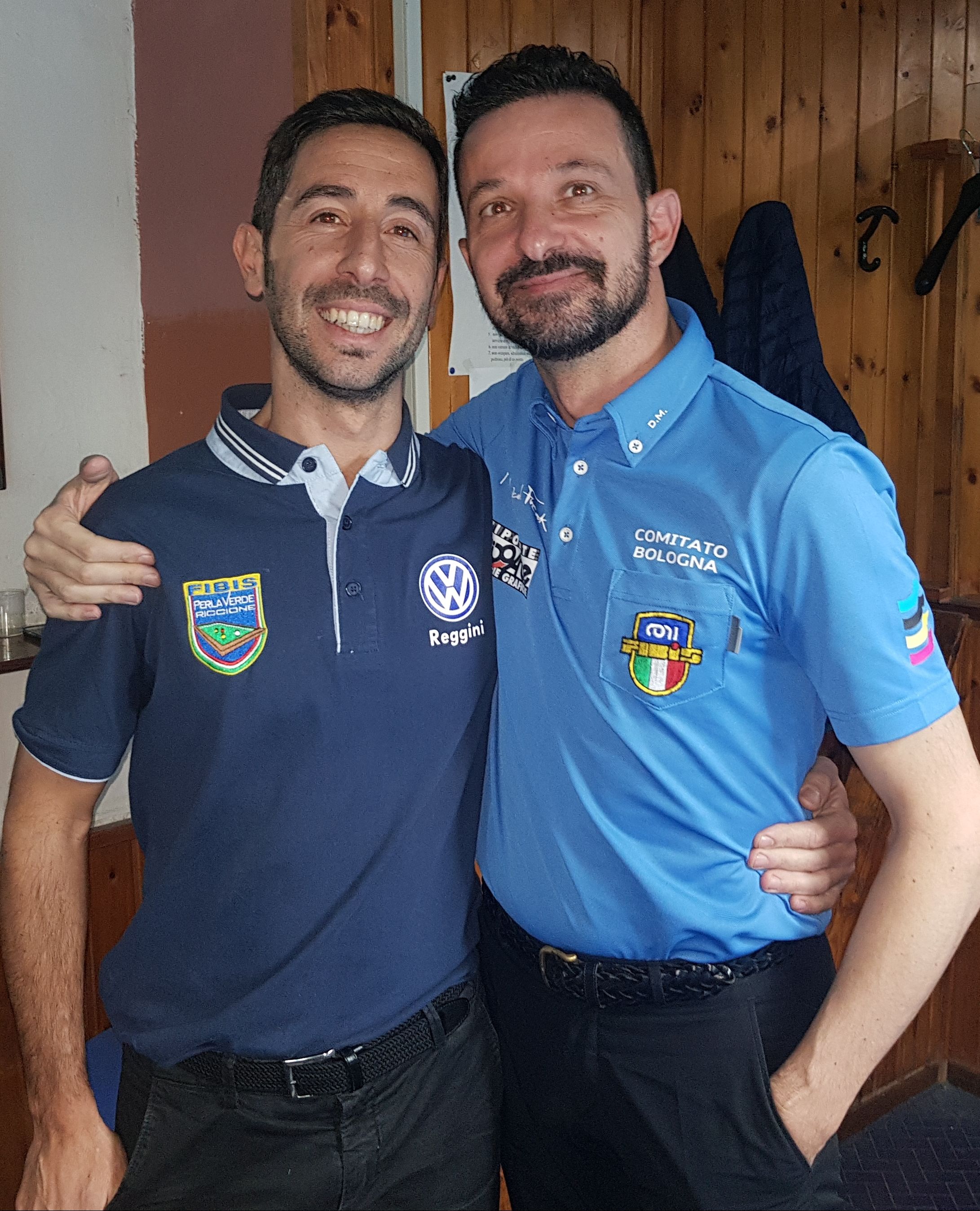 Cristian Spadoni e Denis Morini