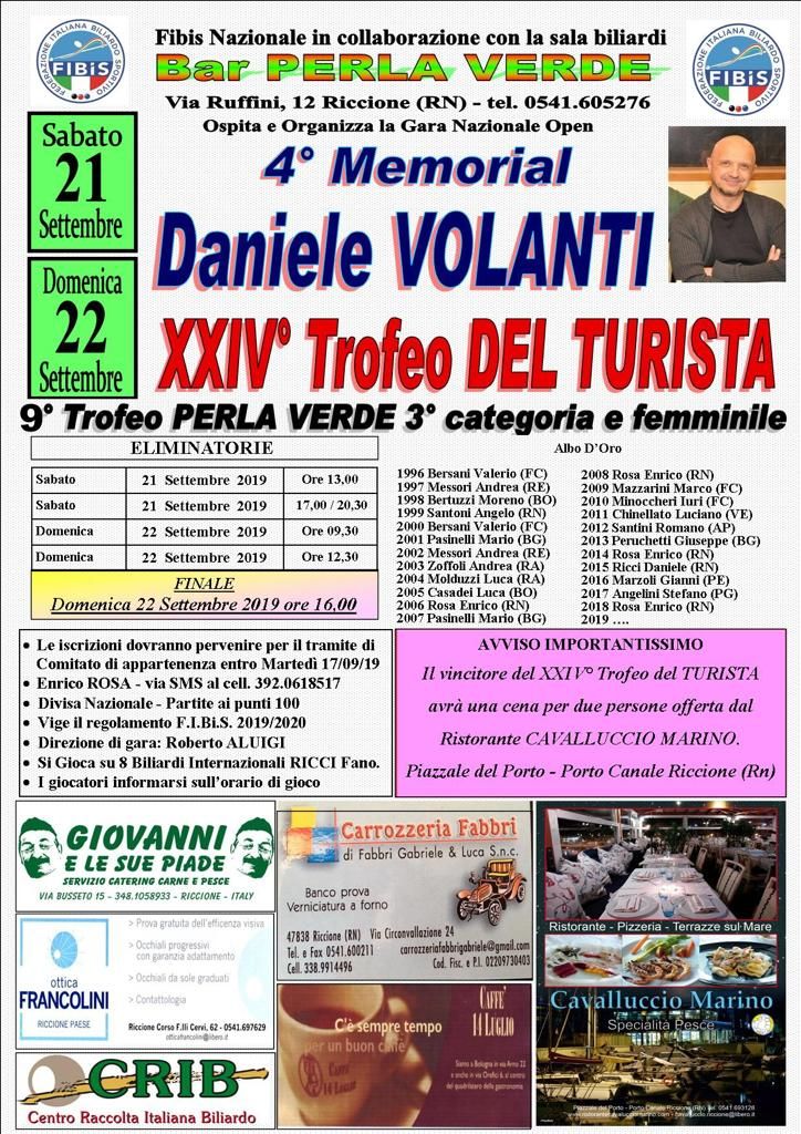 (Locandina) 4° Memorial Daniele Volanti