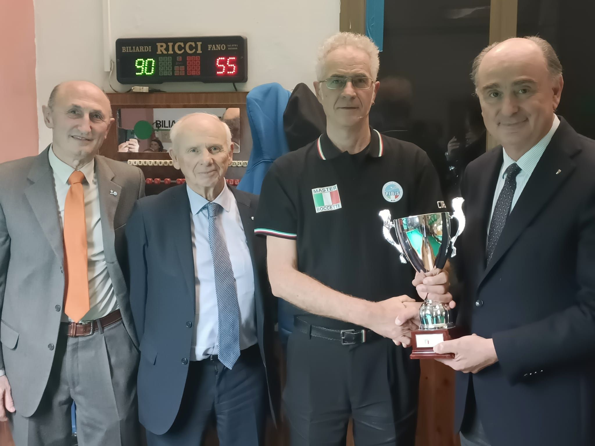 La premiazione di Angelo Corbetta