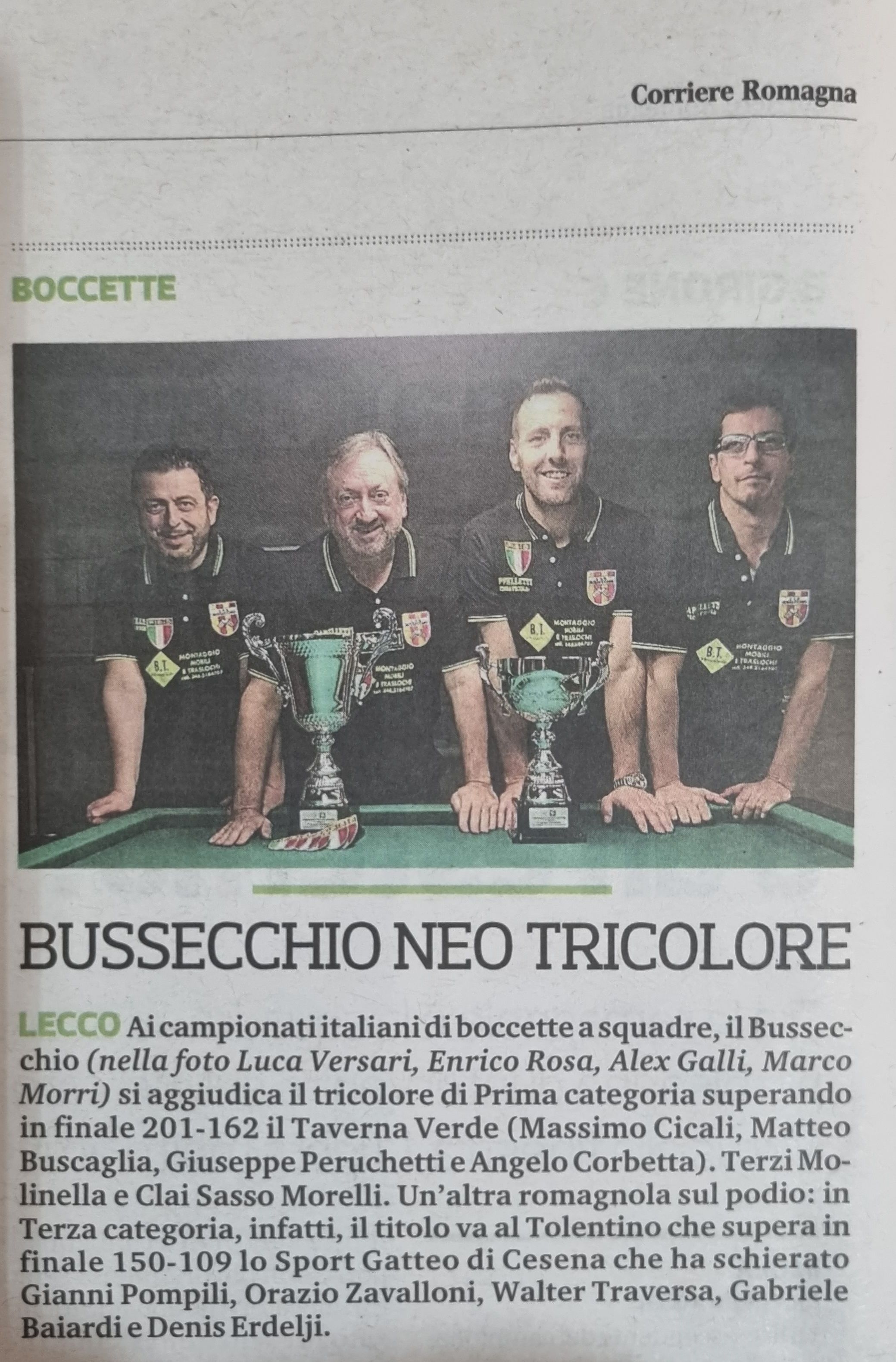 Corriere Romagna Sport 