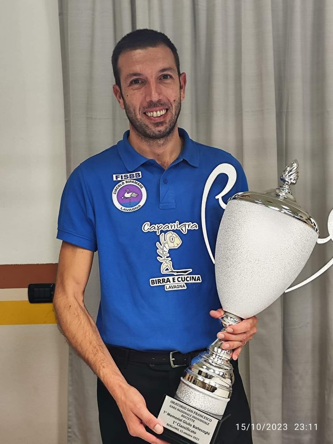 Nicola Tassano Vincitore Open