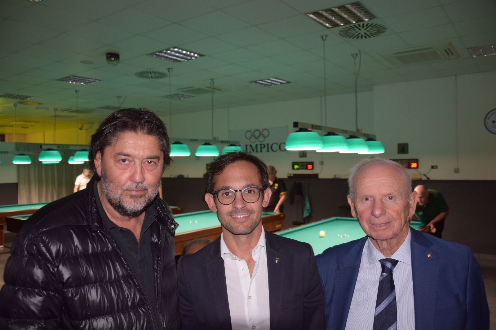 Davide Degli Esposti, Andrea Vaccaro e Luciano Naldi