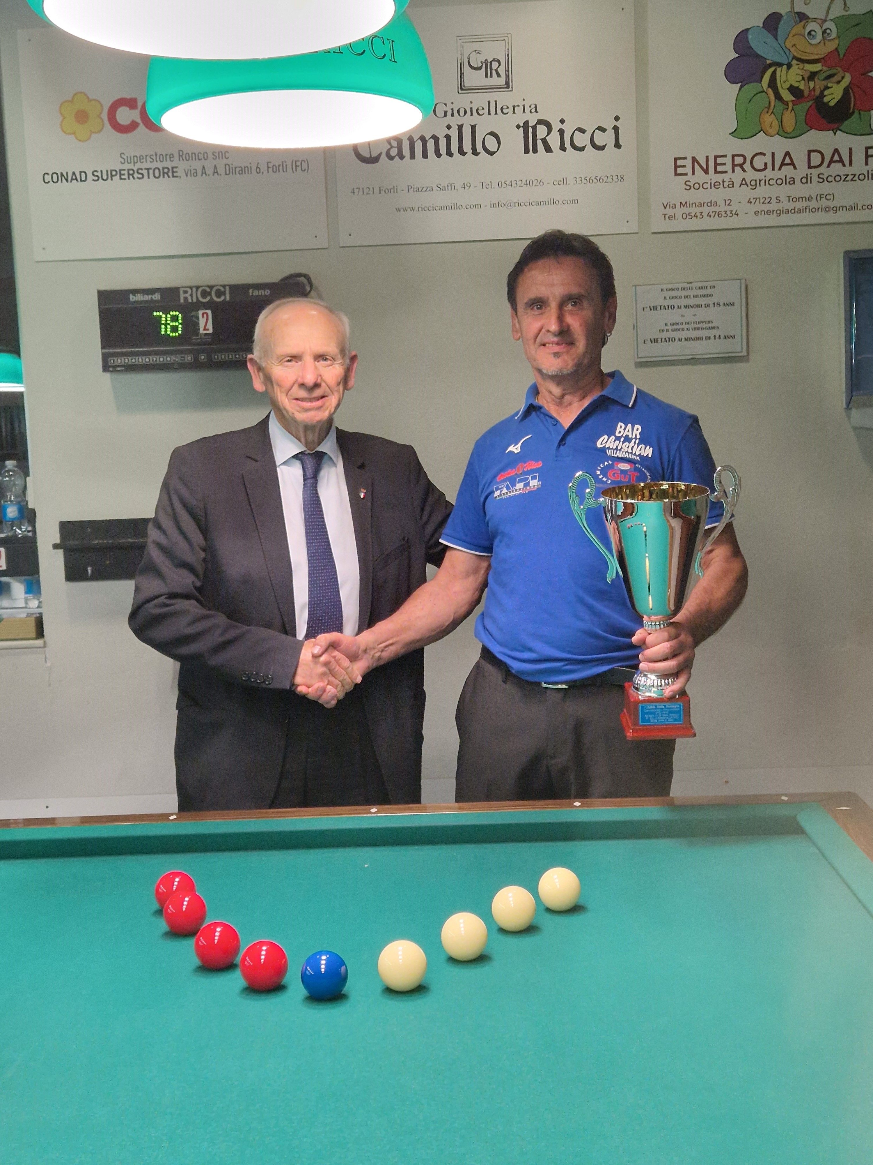 Primo classificato Ivan Zanuncoli CSB Christian