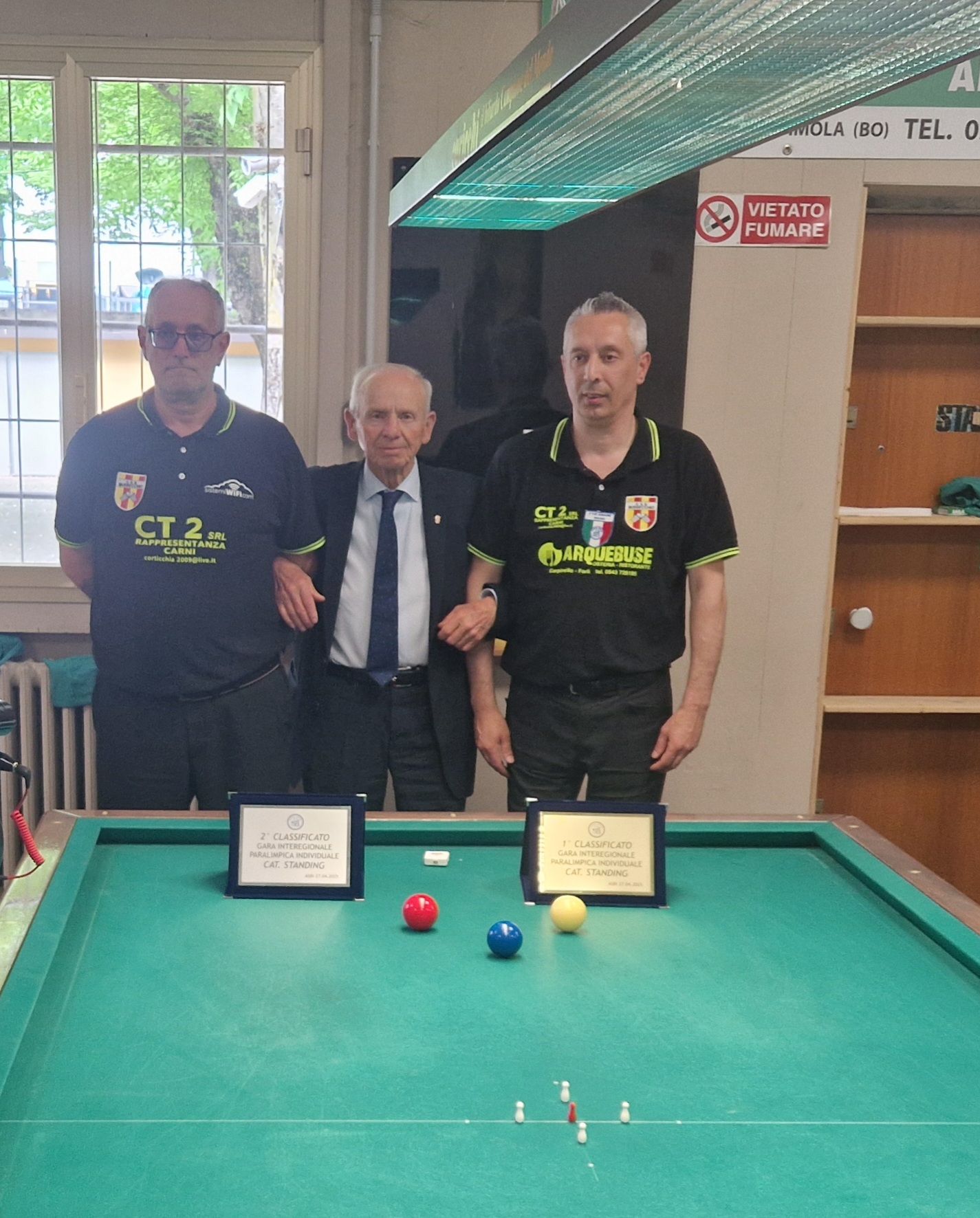 Cat. Standing da sin. 2 class Marzola Enrico 1 class Corticchia Emanuele