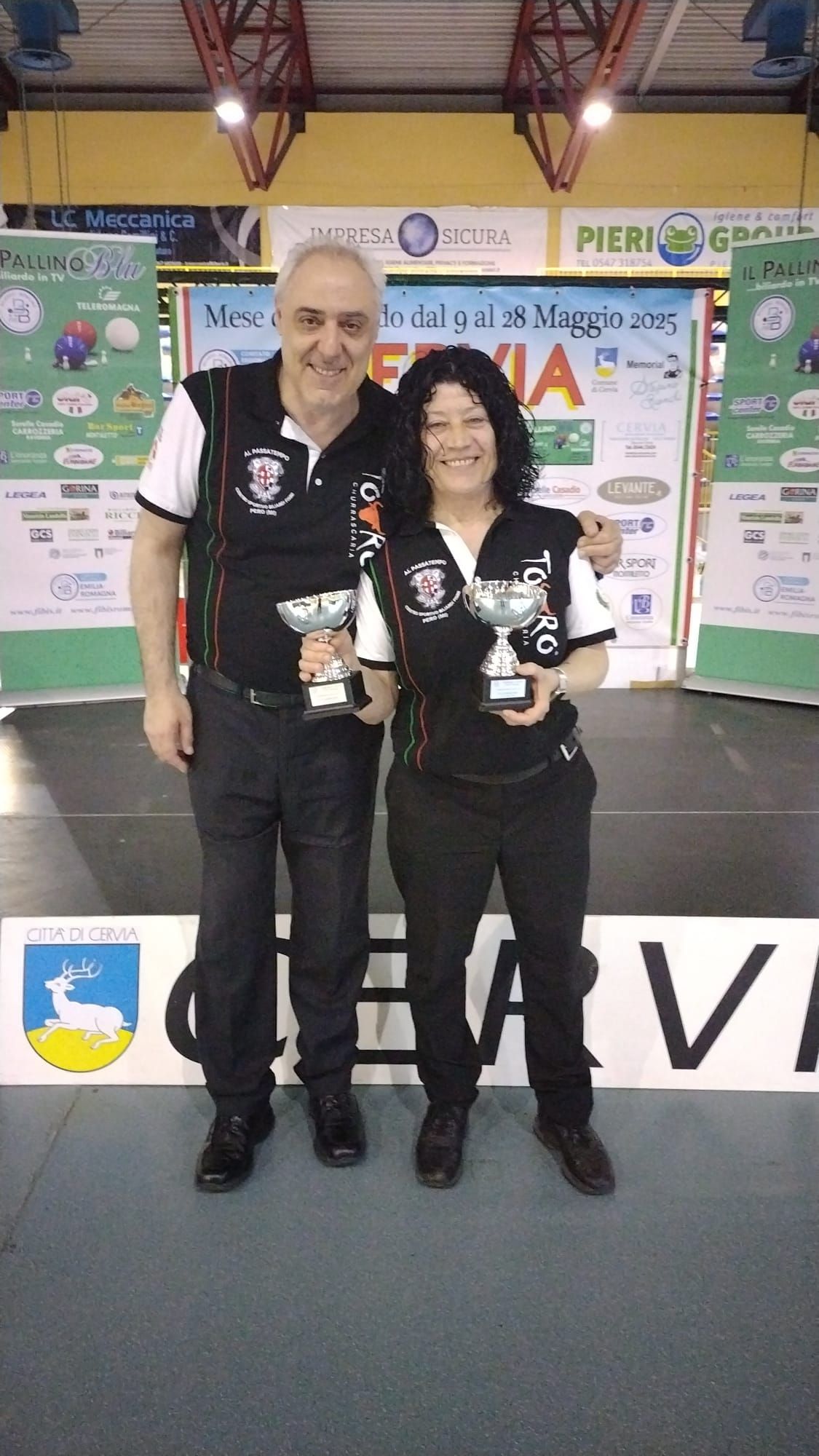 Salvatore Lotito e Loredana Lazzano