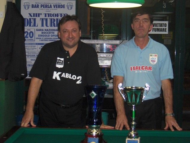 I due Finalisti Rosa e Barducci