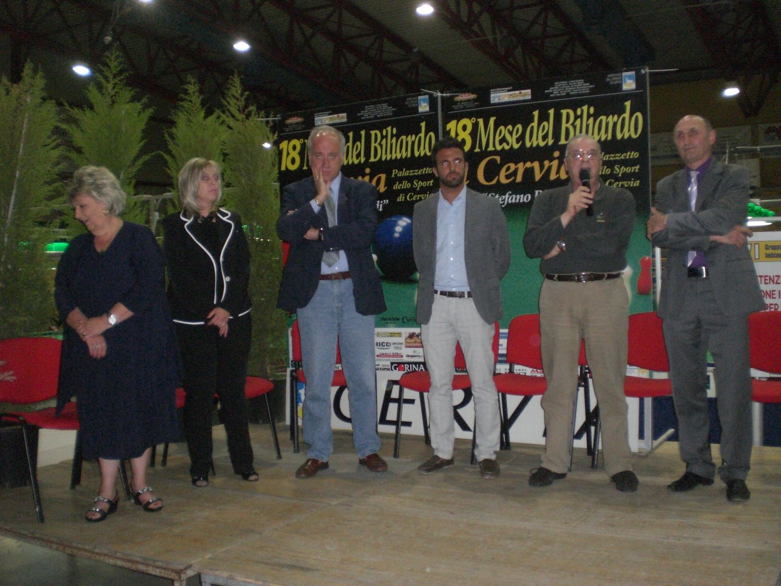 Famiglia Biondi, Oriano Zamagna, Luca Coffari, Umberto Suprani e Loris De Cesari.