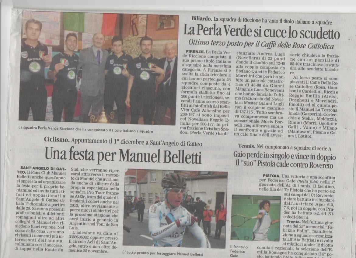 Sul Corriere Romagna Sport