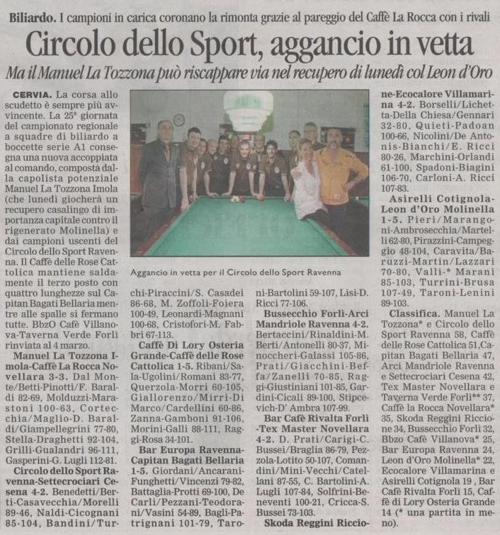 Corriere 23  febbraio