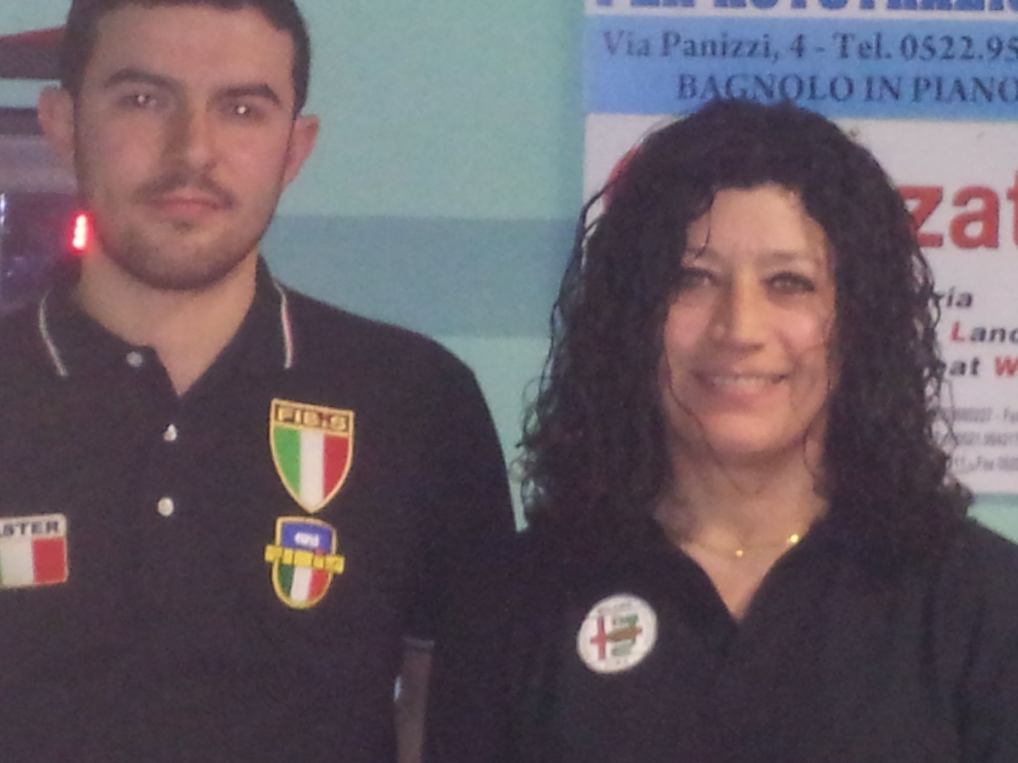 Valentino Cristofori e Loredana Lazzano
