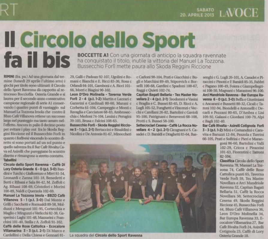 La Voce Sport