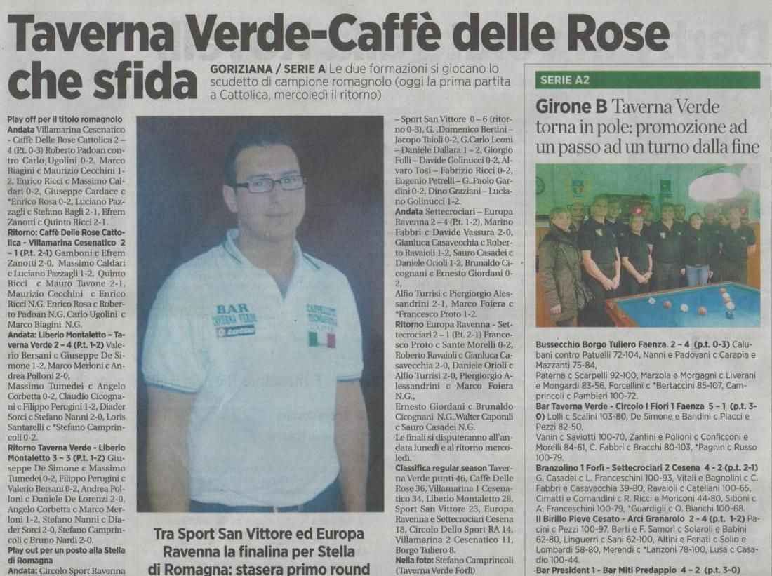 La voce 22  aprile 2013