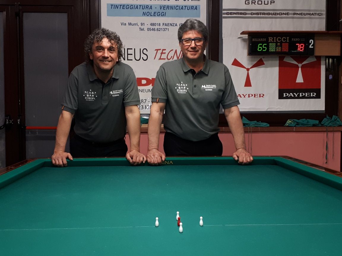 Balzani G.Luca - Bellino Domenico (campioni Provinciali coppie 3^ cat.)