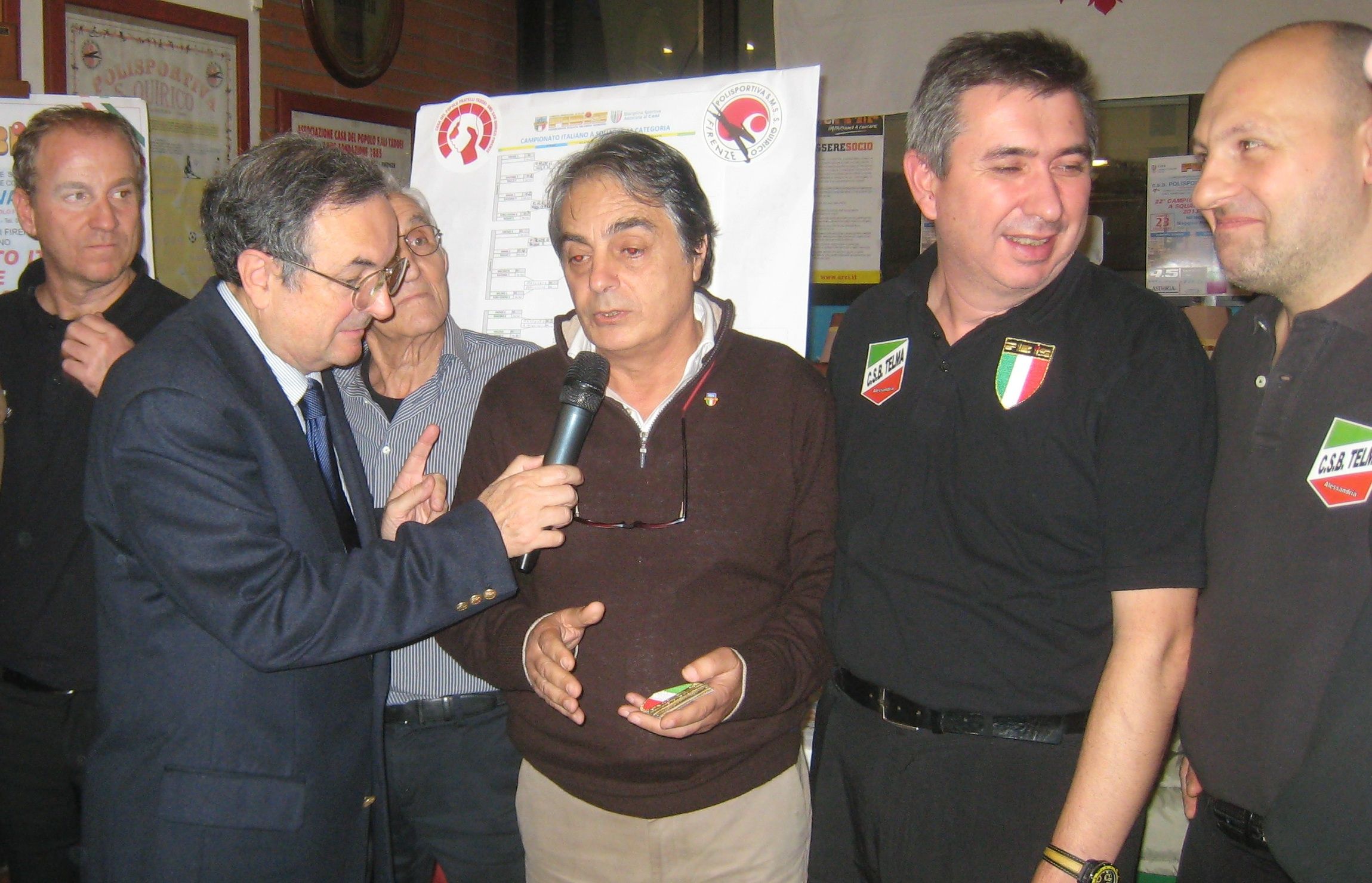 Momenti della premiazione