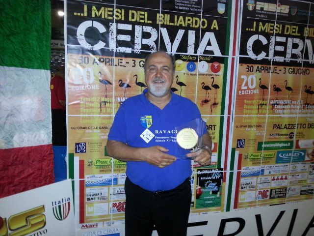 Il vincitore del Biathlon Maurizio Pieri