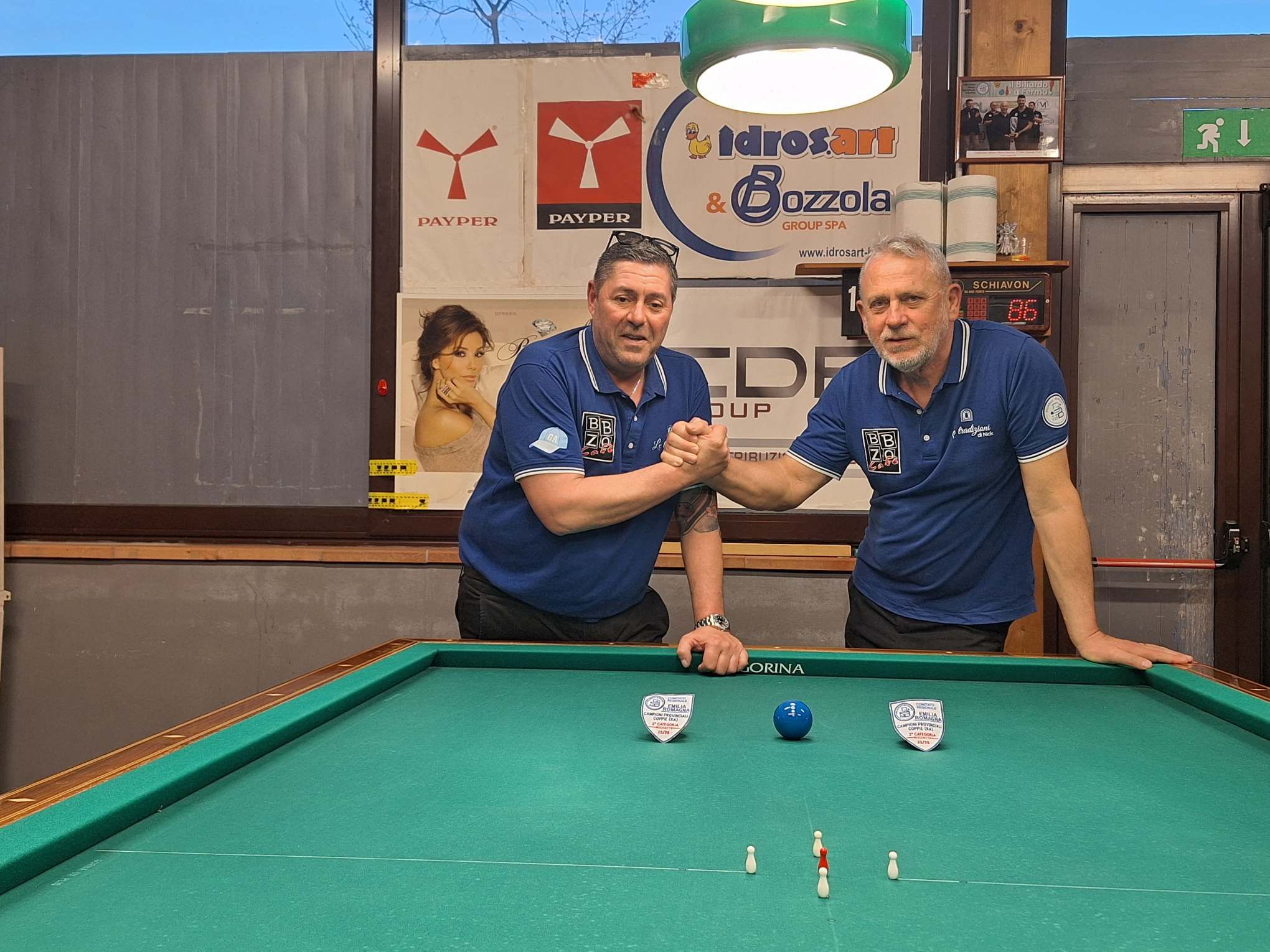 I vincitori Dalmonte Roberto e Pennini Sergio 