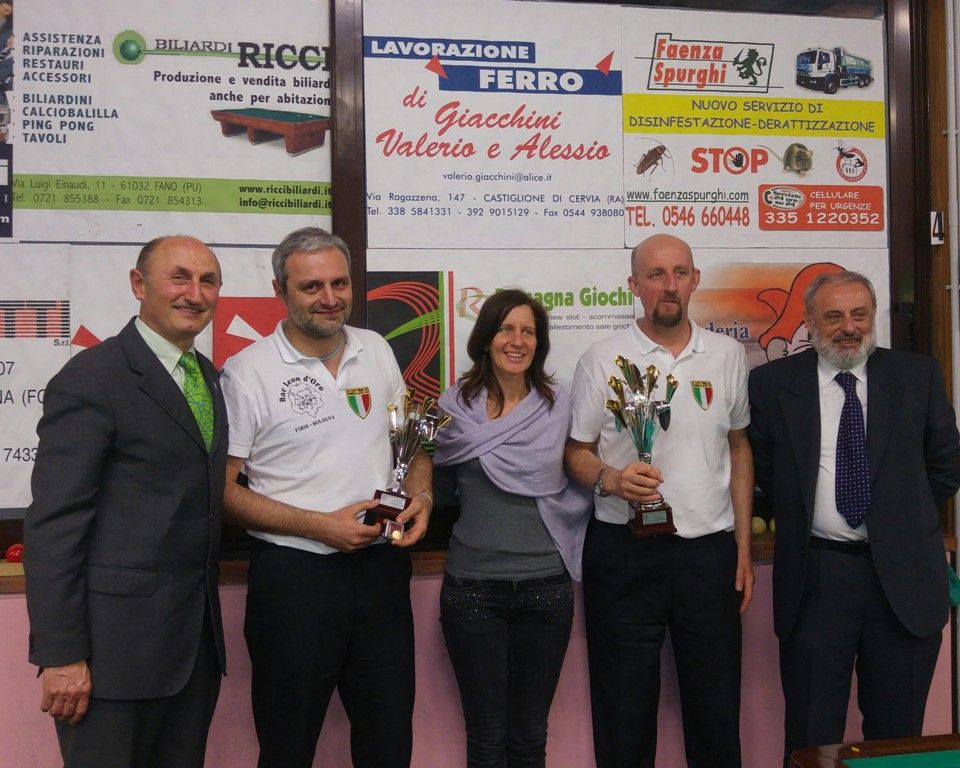 Vitelli e Pinardi campioni italiani