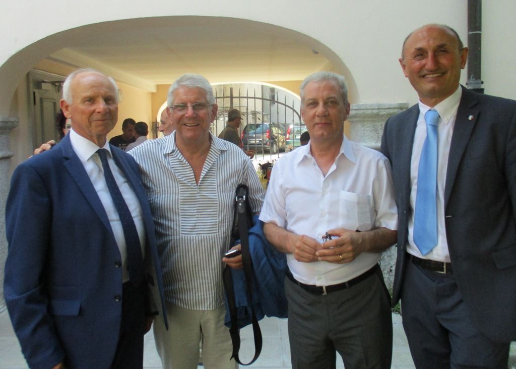 Luciano Naldi, Augusto Landi, Sauro Ricci e Loris e De Cesari