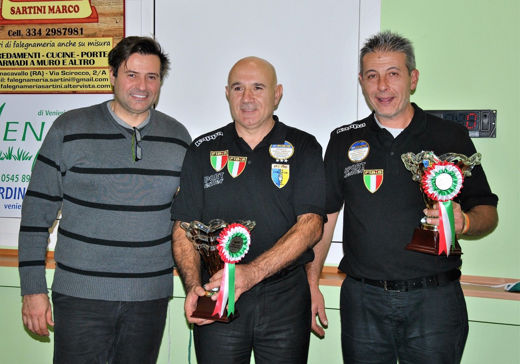 Paolo Guadagnini, Valerrio Bersani e Marco Biagini