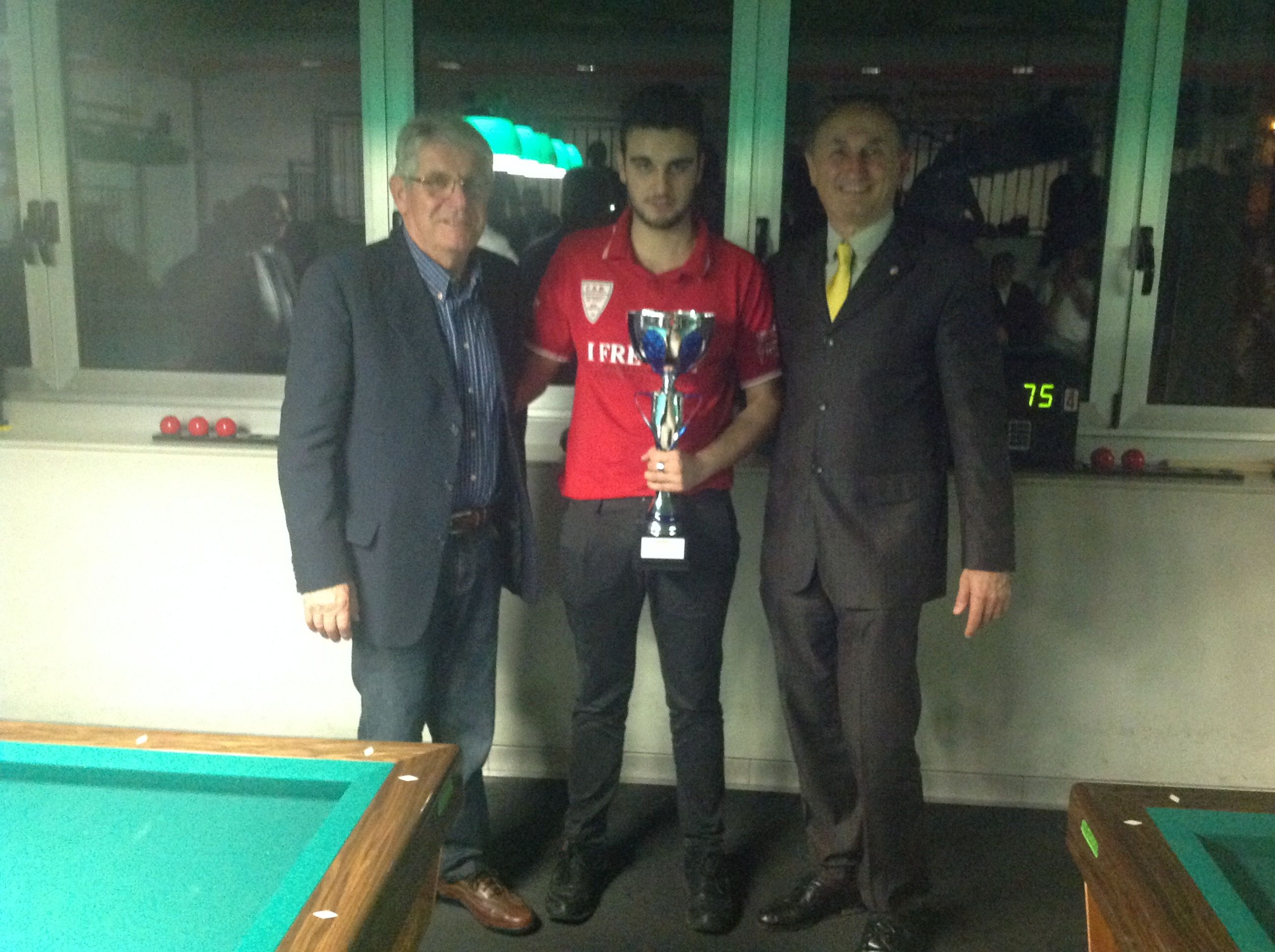 1° classificato gara dedicata alla 3^ cat. Zanetti Daniele