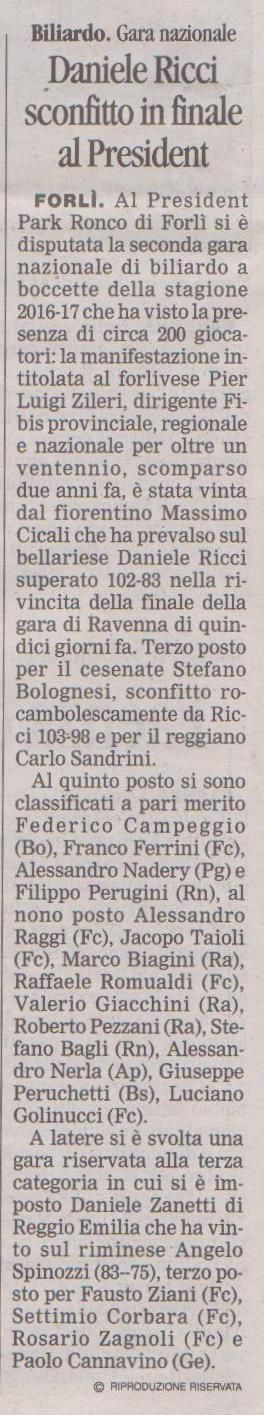 Corriere 1 novembre 2016