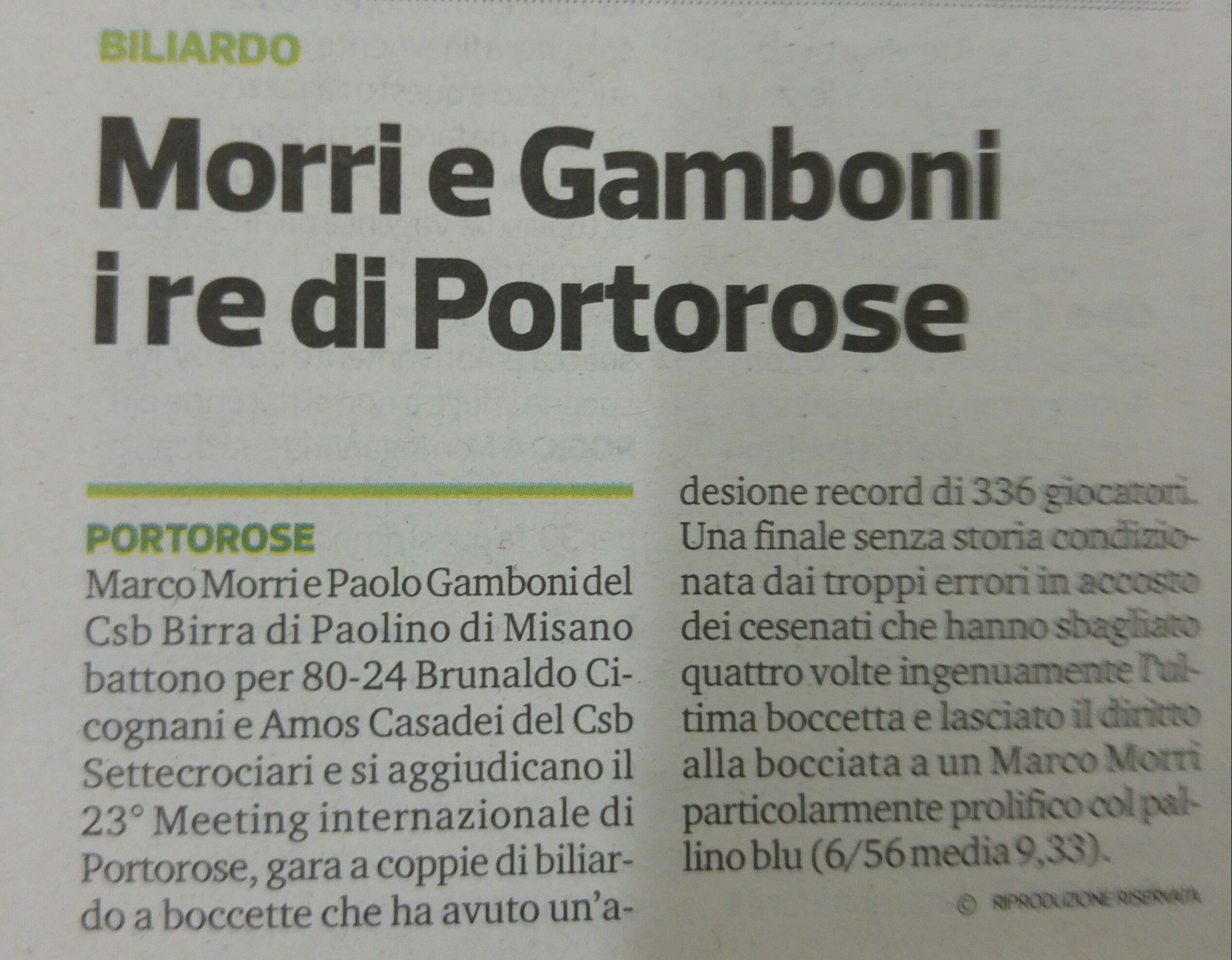Corriere Romagna del 6 4 2017