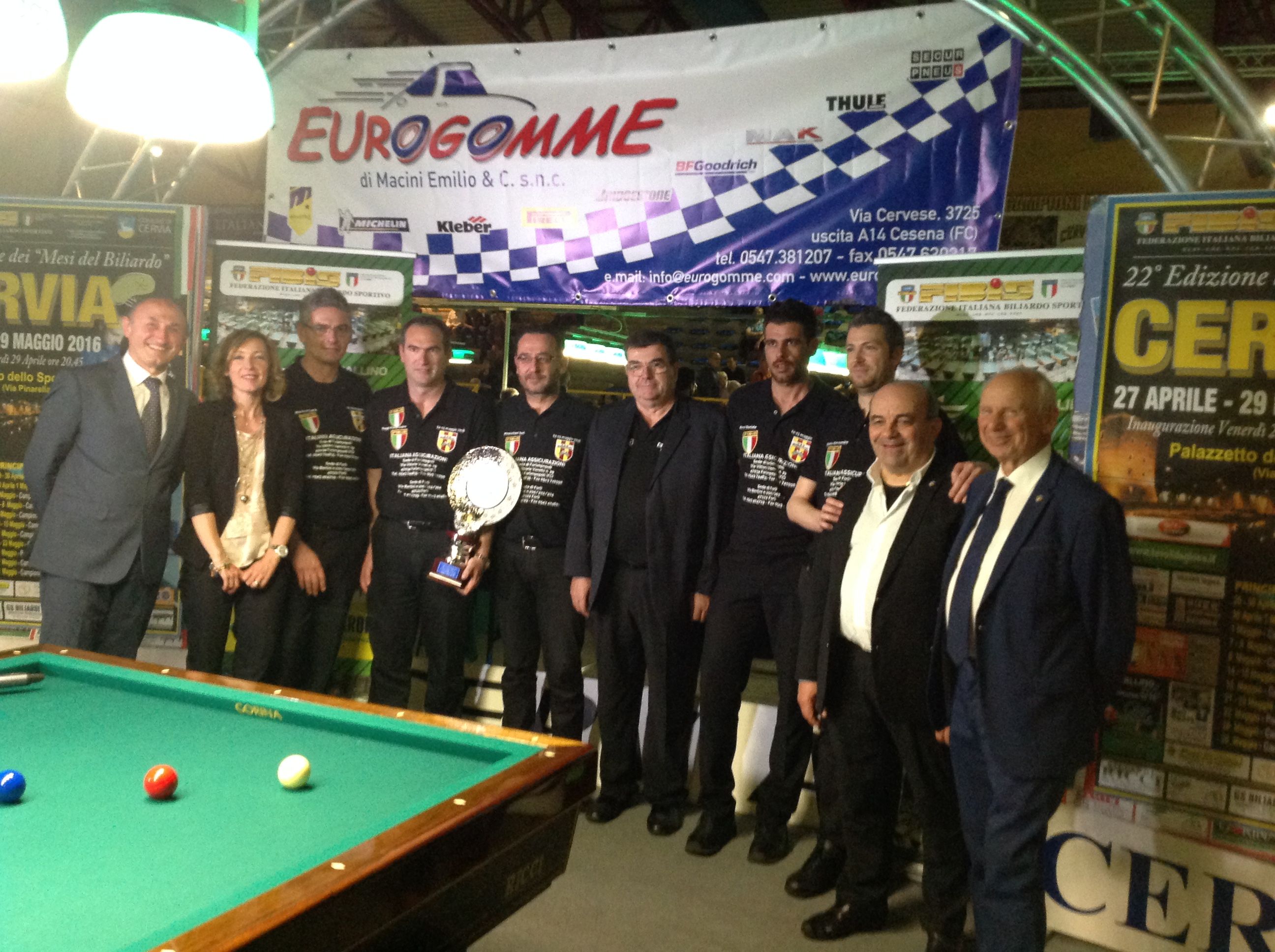 I campioni italiani a squadre 2016