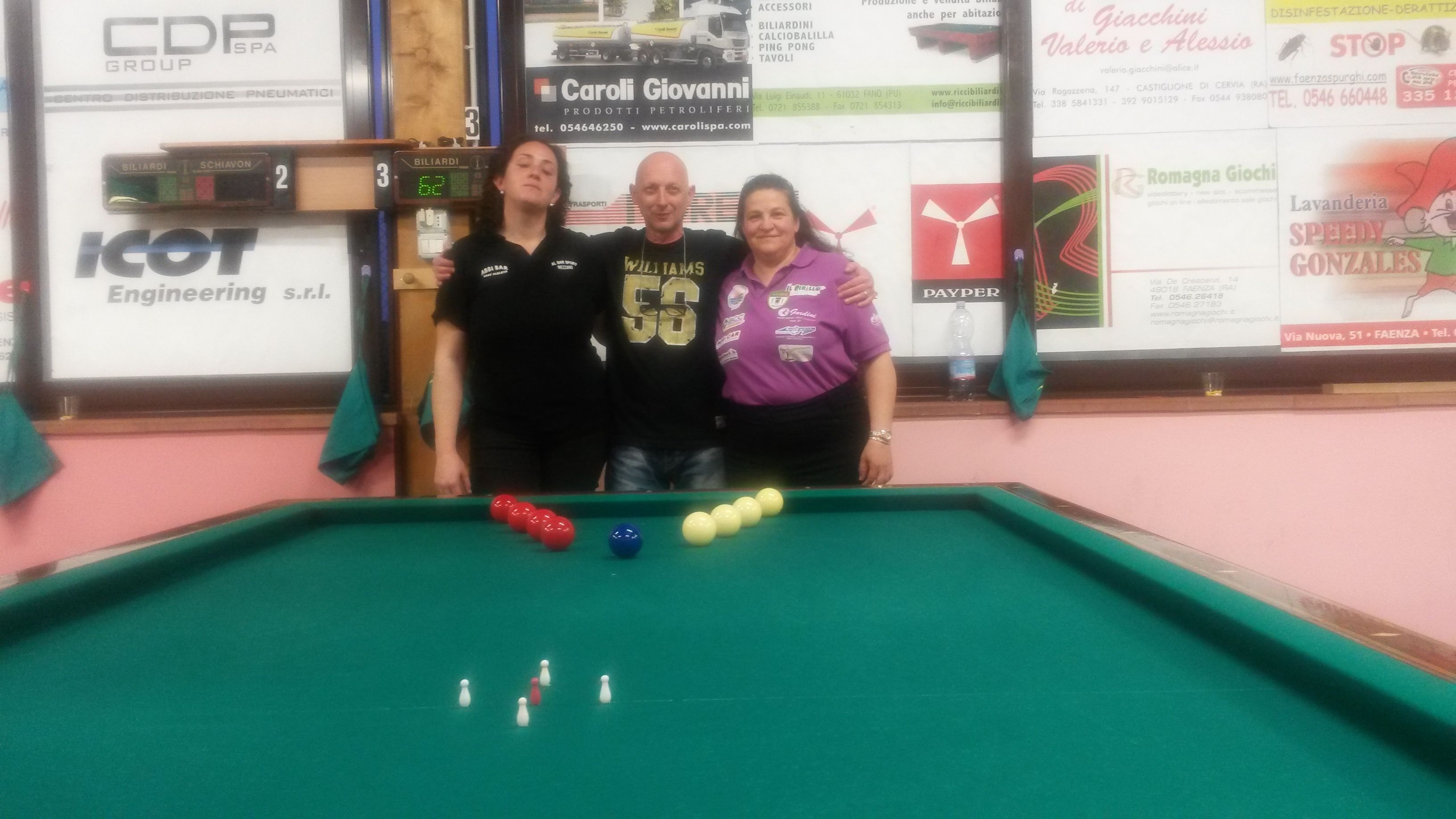 Prov.le Singolo Femminile: Pamfuli Laura 2 class. - Galeotti Mauro (arbitro) - Bertoni Luisa 1 class.