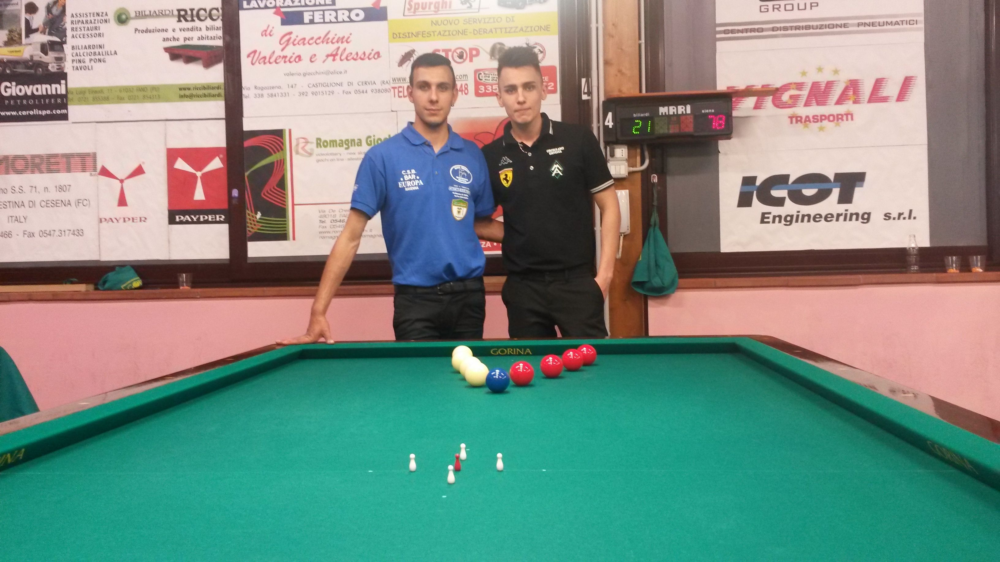Scim Davide (1 class.) - Camporesi Alex (2 class.) ) 