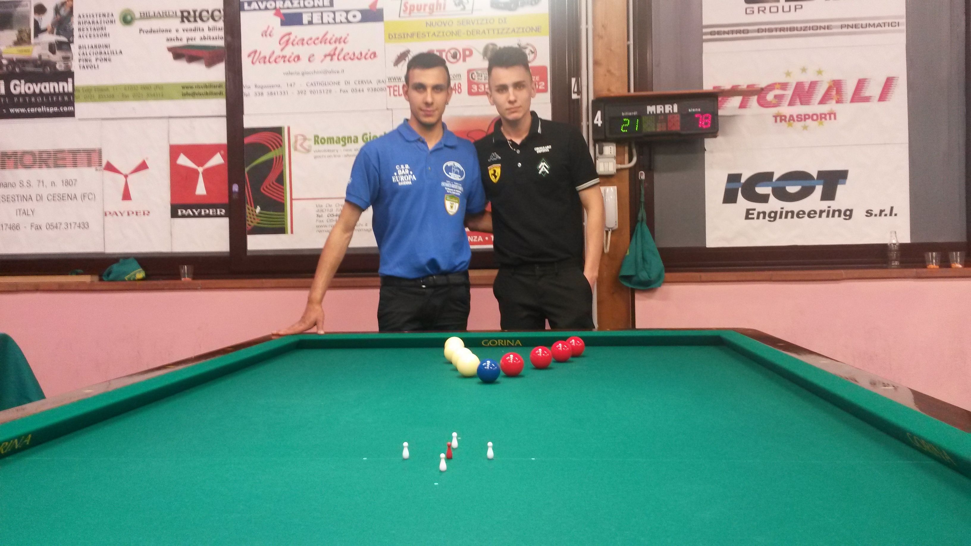 I due finalisti