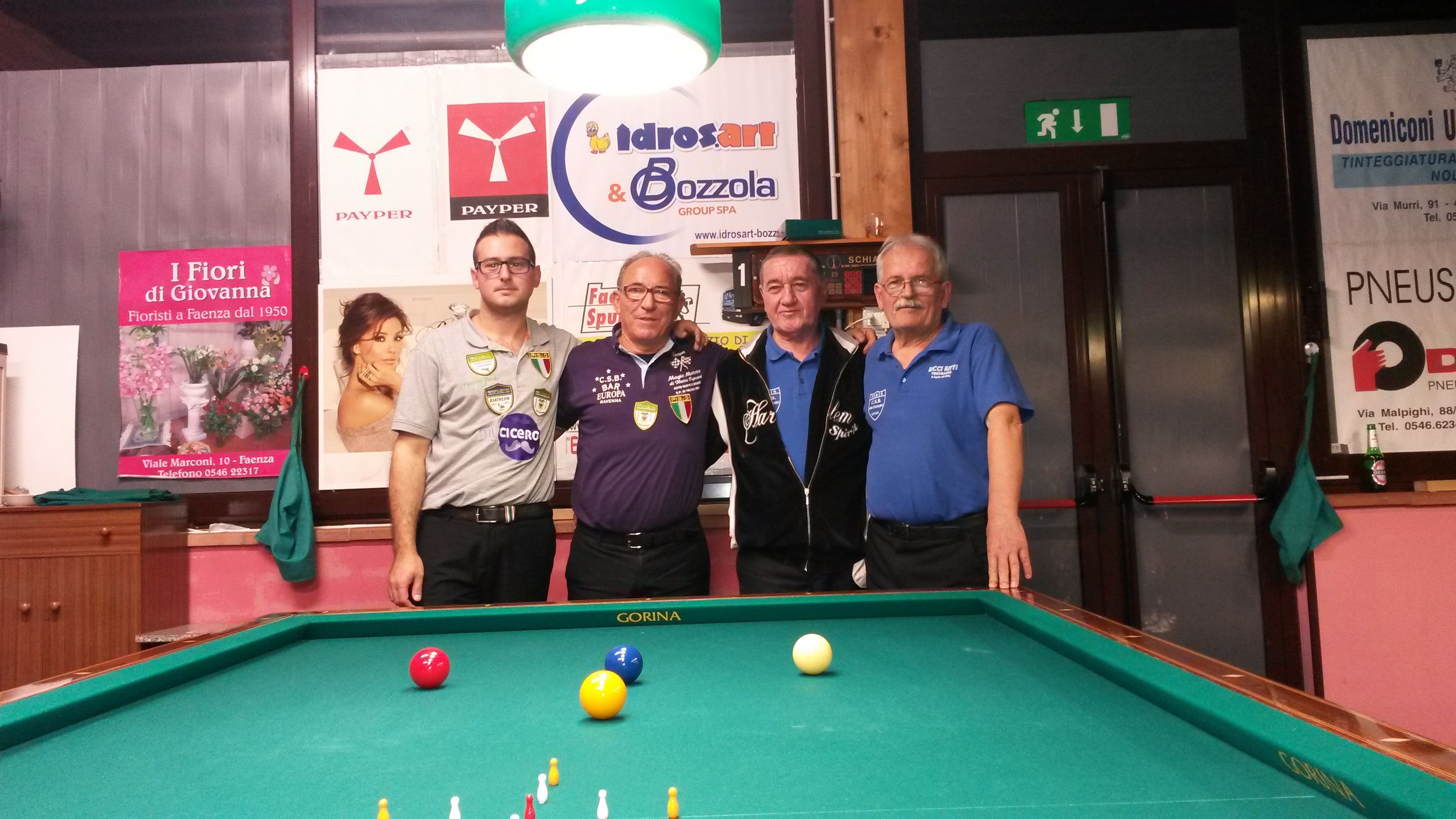 Camprincoli, Alessandrini, Belloni, Ghirelli