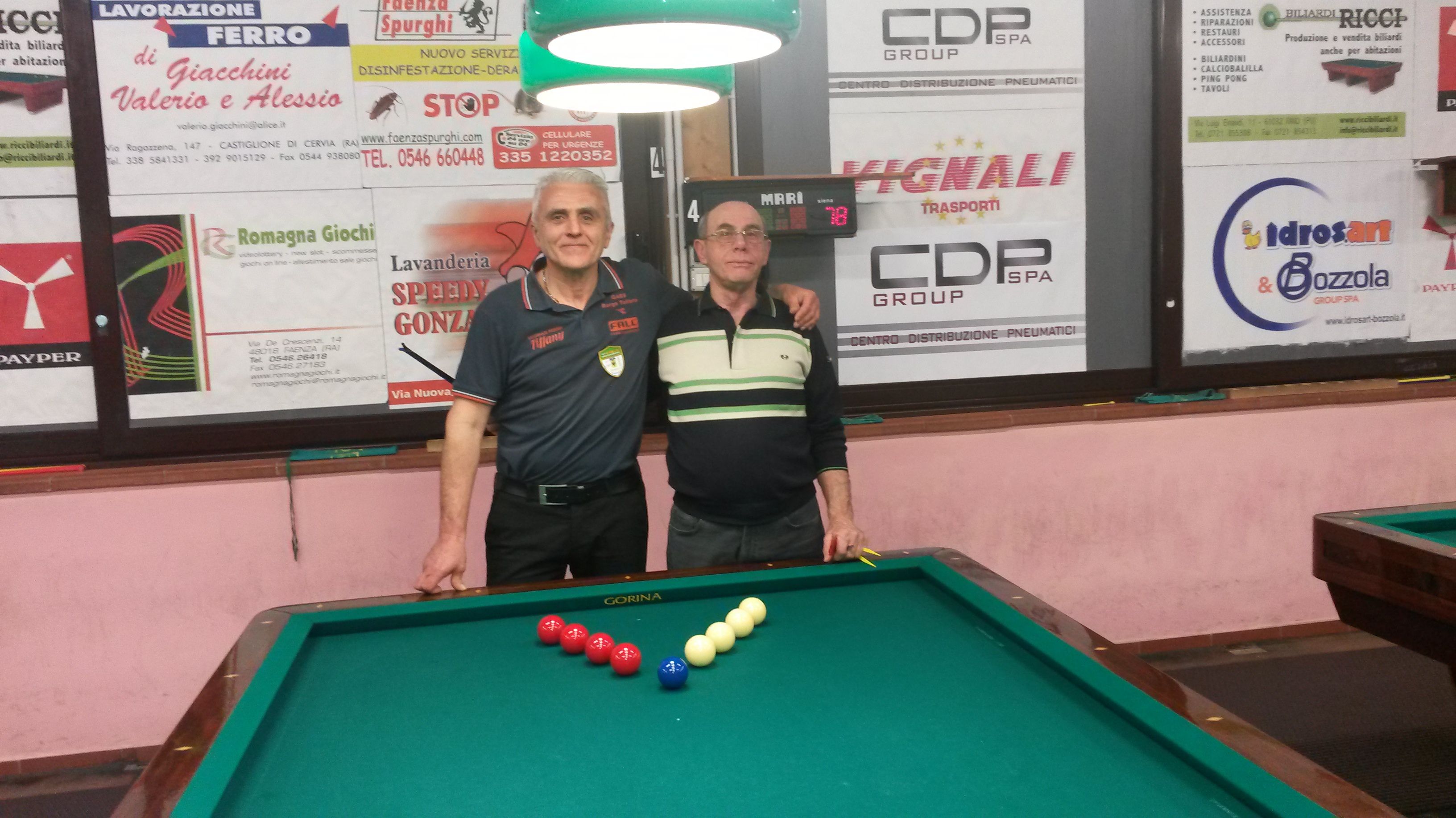 Liverani Stefano e Chiozzini Germano (arbitro della finale)