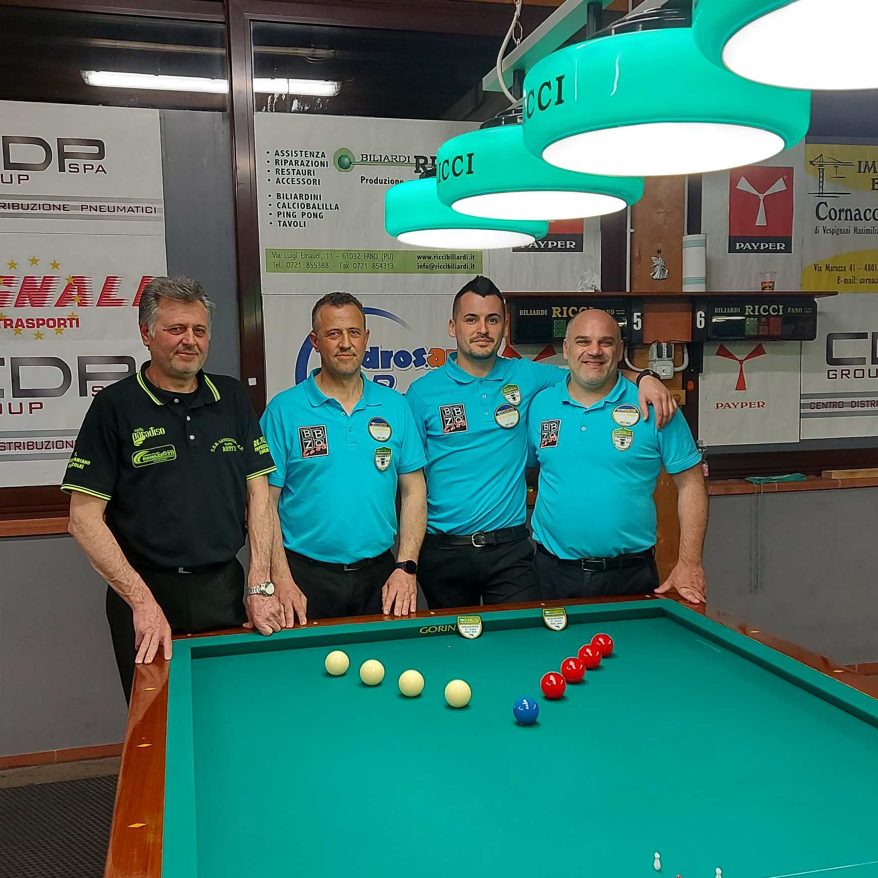 I finalisti delle coppie di 3^ categoria