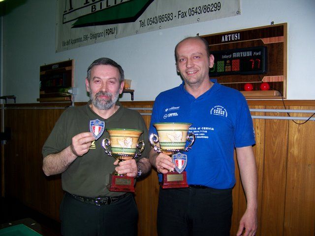 Bandini V. e Romualdi R. i finalisti del forlivese a coppie della passata stagione