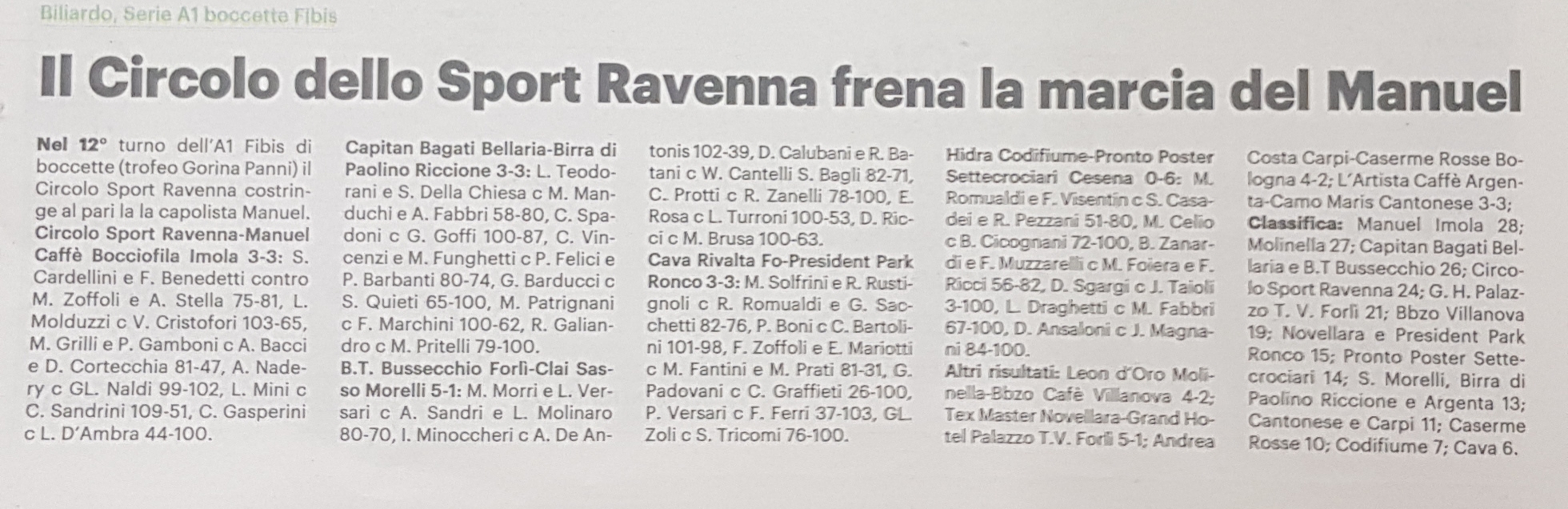 Carlino Romagna Sport