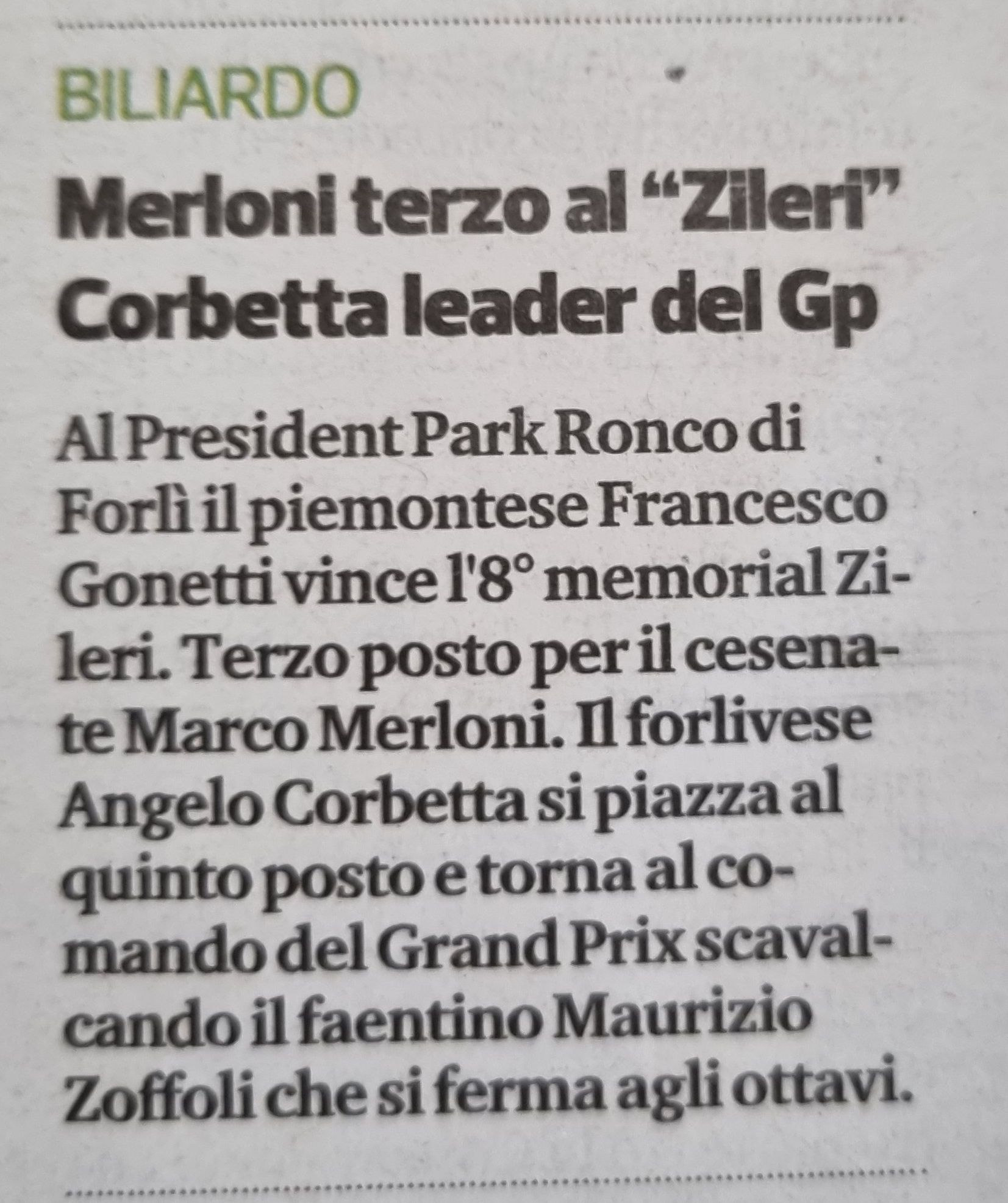 Corriere Romagna Sport 