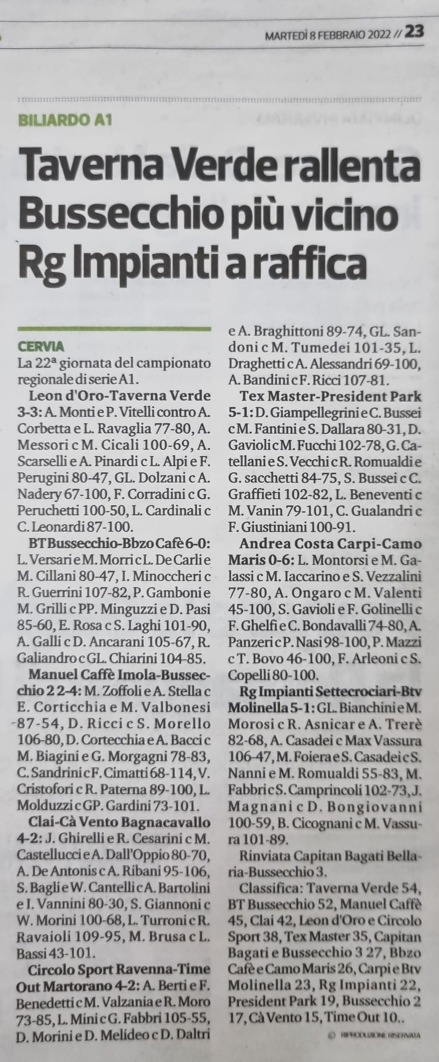 Corriere Romagna Sport 