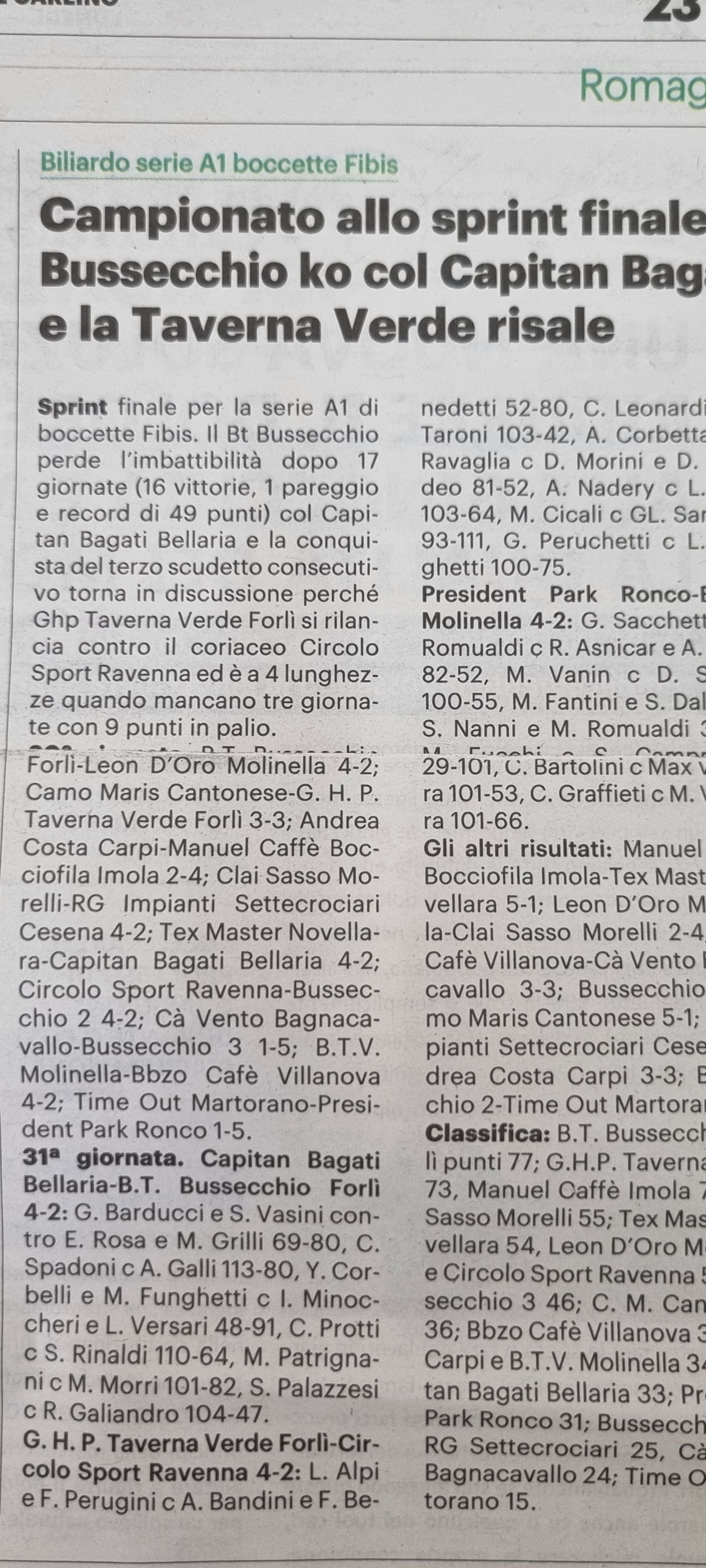 Carlino 11 aprile 2022