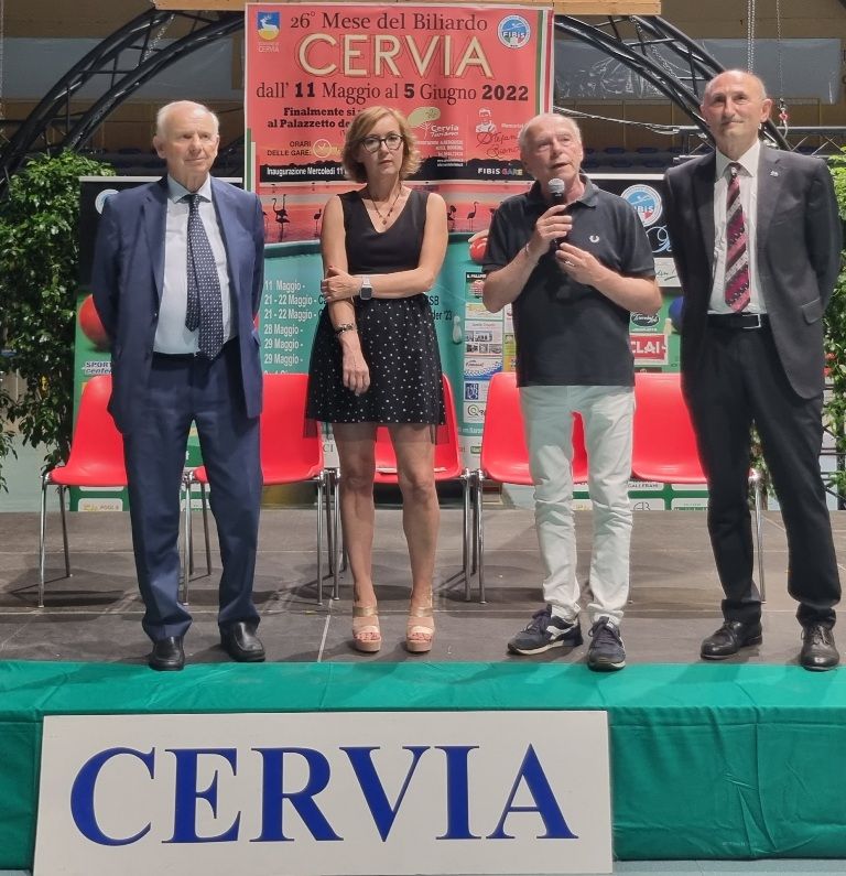 Luciano Naldi, Stefania Ceccarelli, Massimo Medri e Loris De Cesari