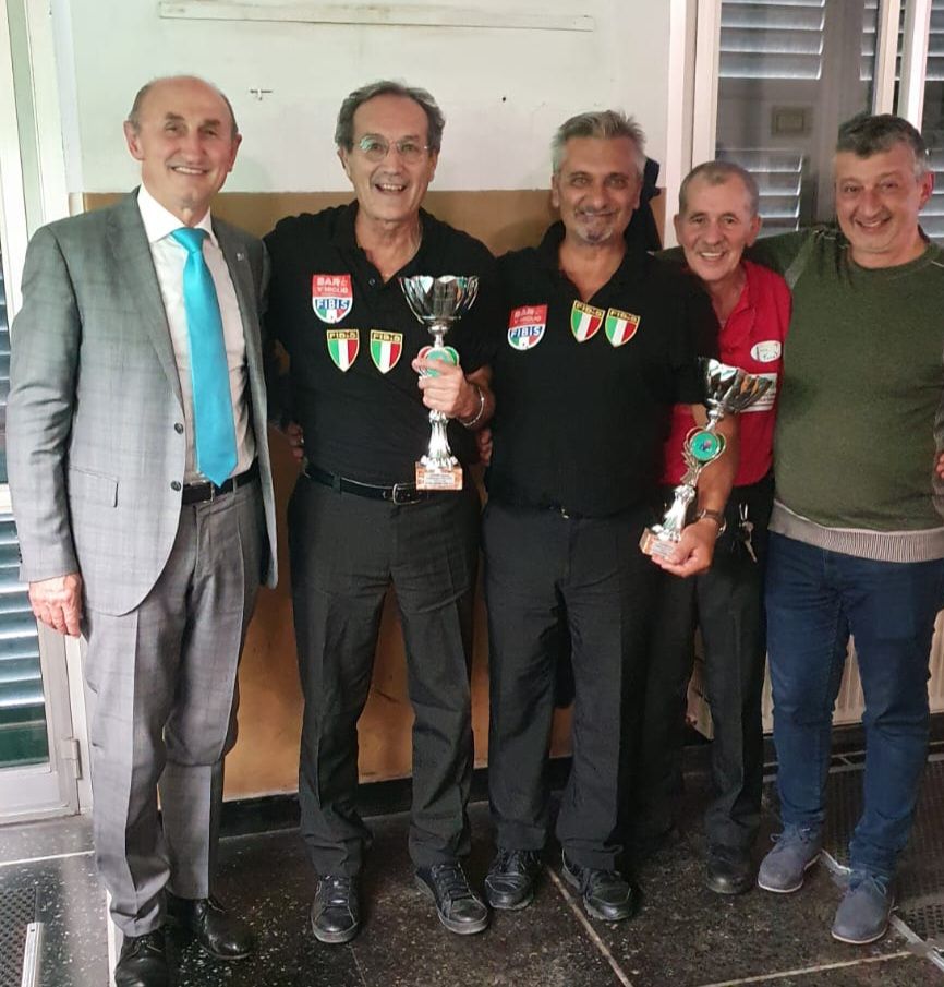 Loris De Cesari, Paolo Mussoni,,Enrico Ricci,  Claudio Di Francesco e Maurizio Alemanni