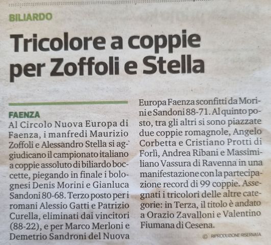 Corriere Romagna sport 