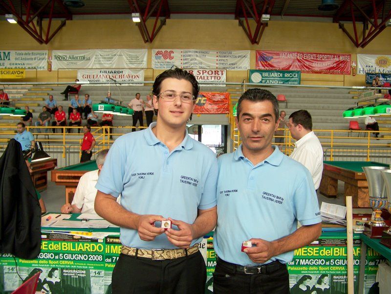 Solfrino Veris e Camprincoli Stefano miglior coppia goriziana girone D