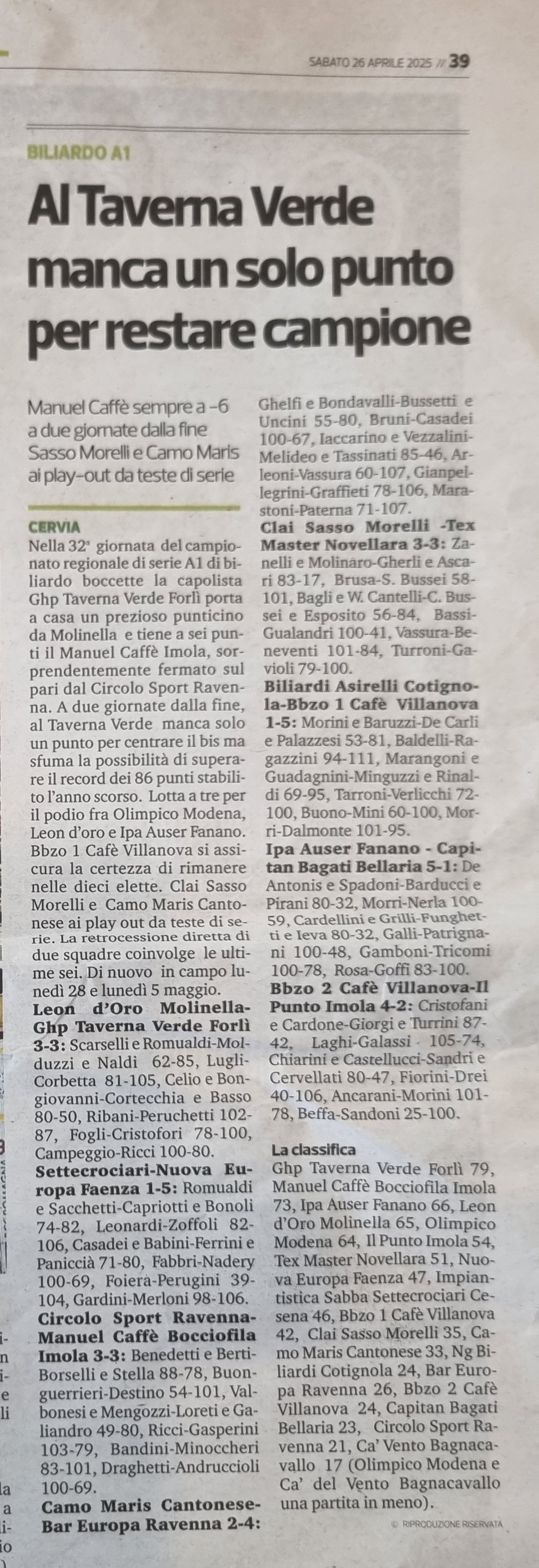 Corrierr Romagna Sport