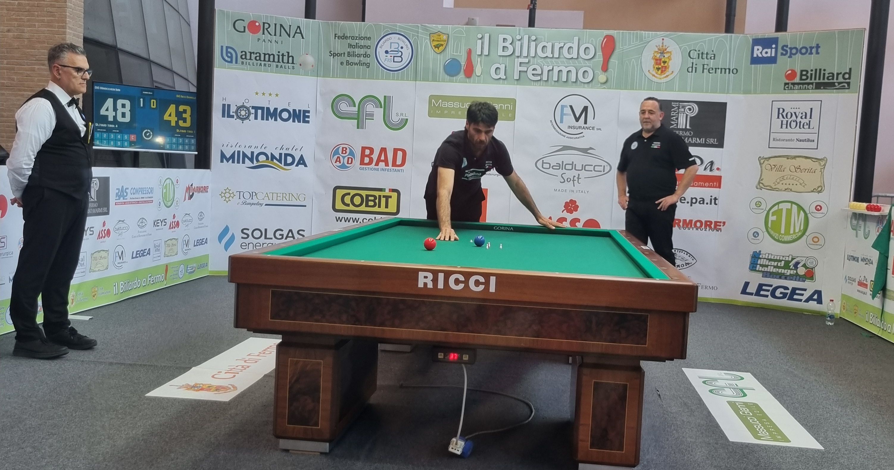 Daniele Ricci vs Iuri Minoccheri chiusra del secondo set