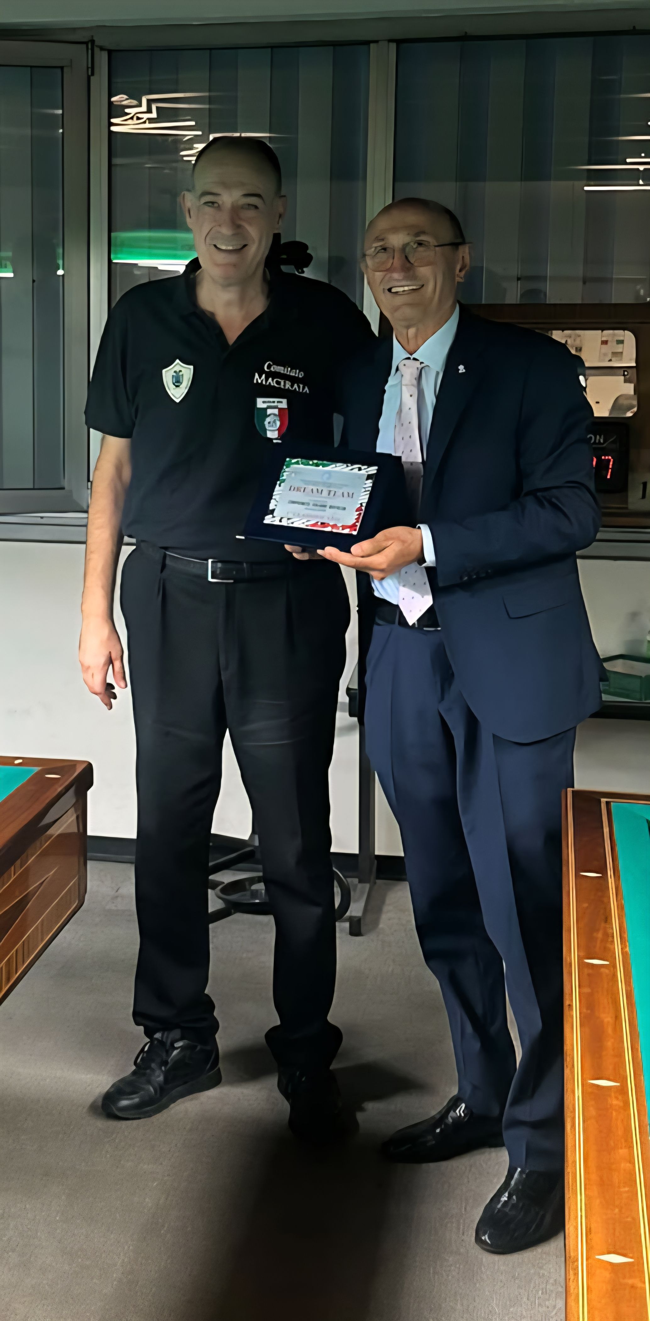 Stefano Palazzesi e Loris De Cesari