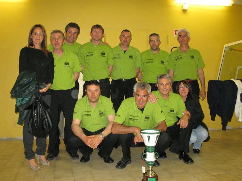 La squadra dell'ARCI Mandriole