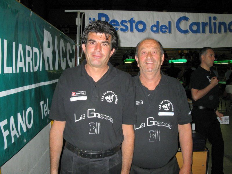 Urbini Romano e Alessandri Alessandro miglior cioppia serie B girone D- CSB  Aurora