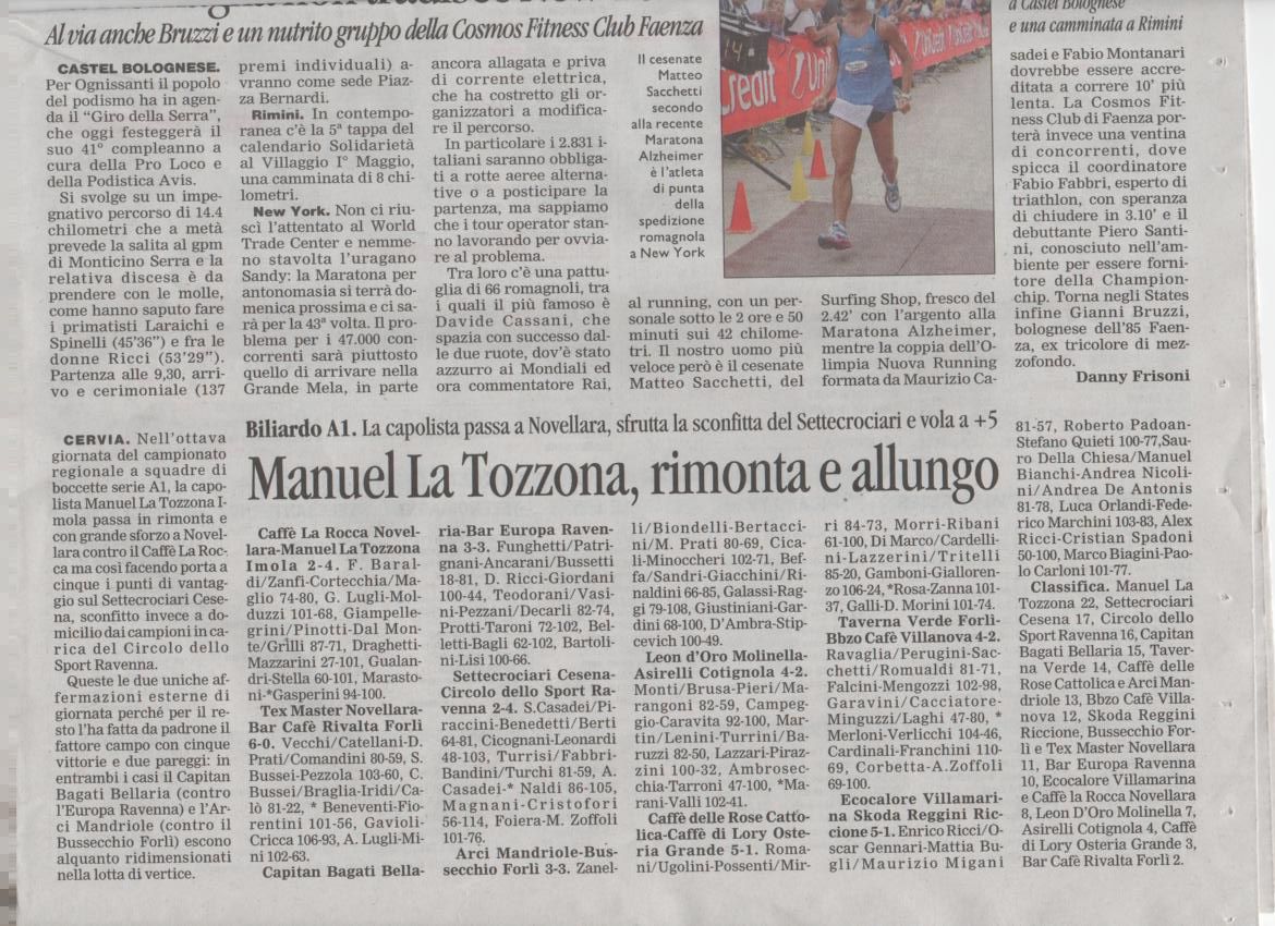 Sul Corriere Romagna Sport