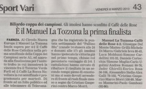Corriere 8 marzo