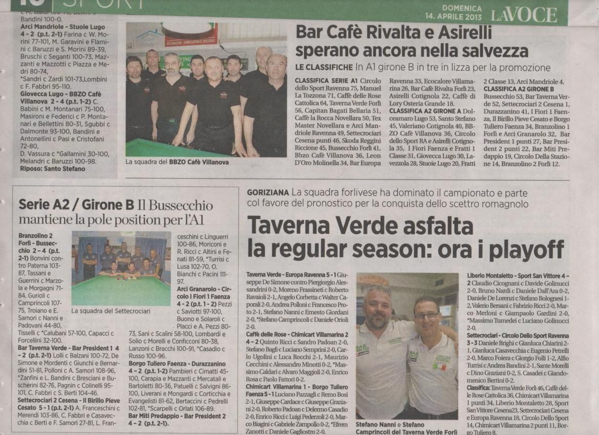 La voce  14 aprile 